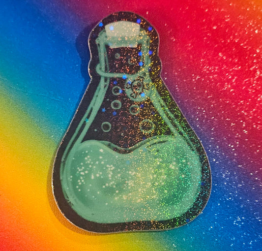 Potion bottle sticker