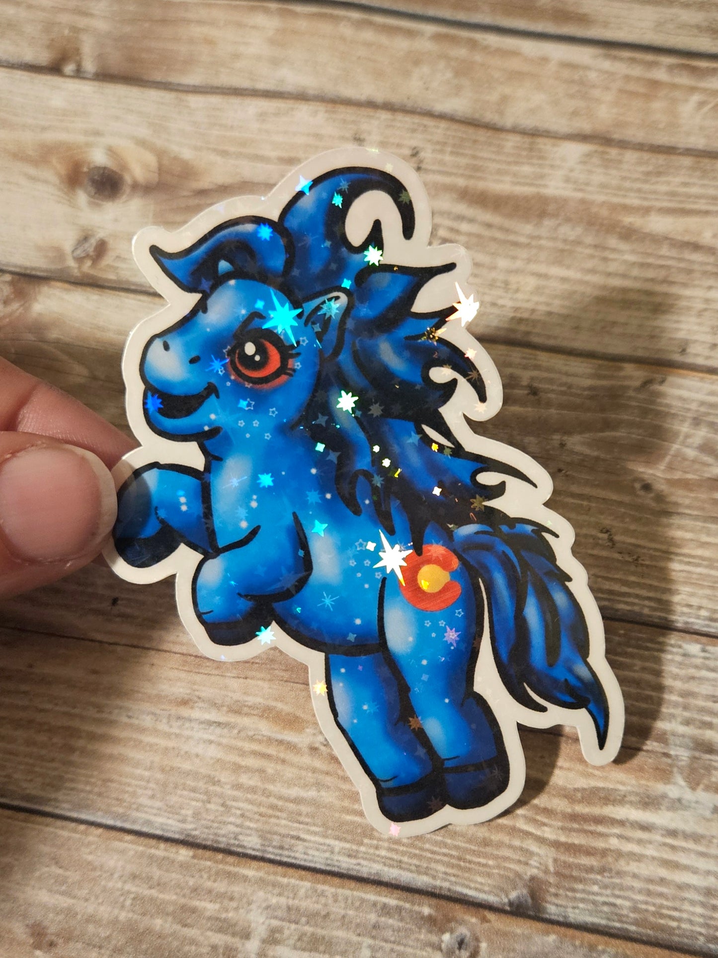 Colorado Blucifer sticker