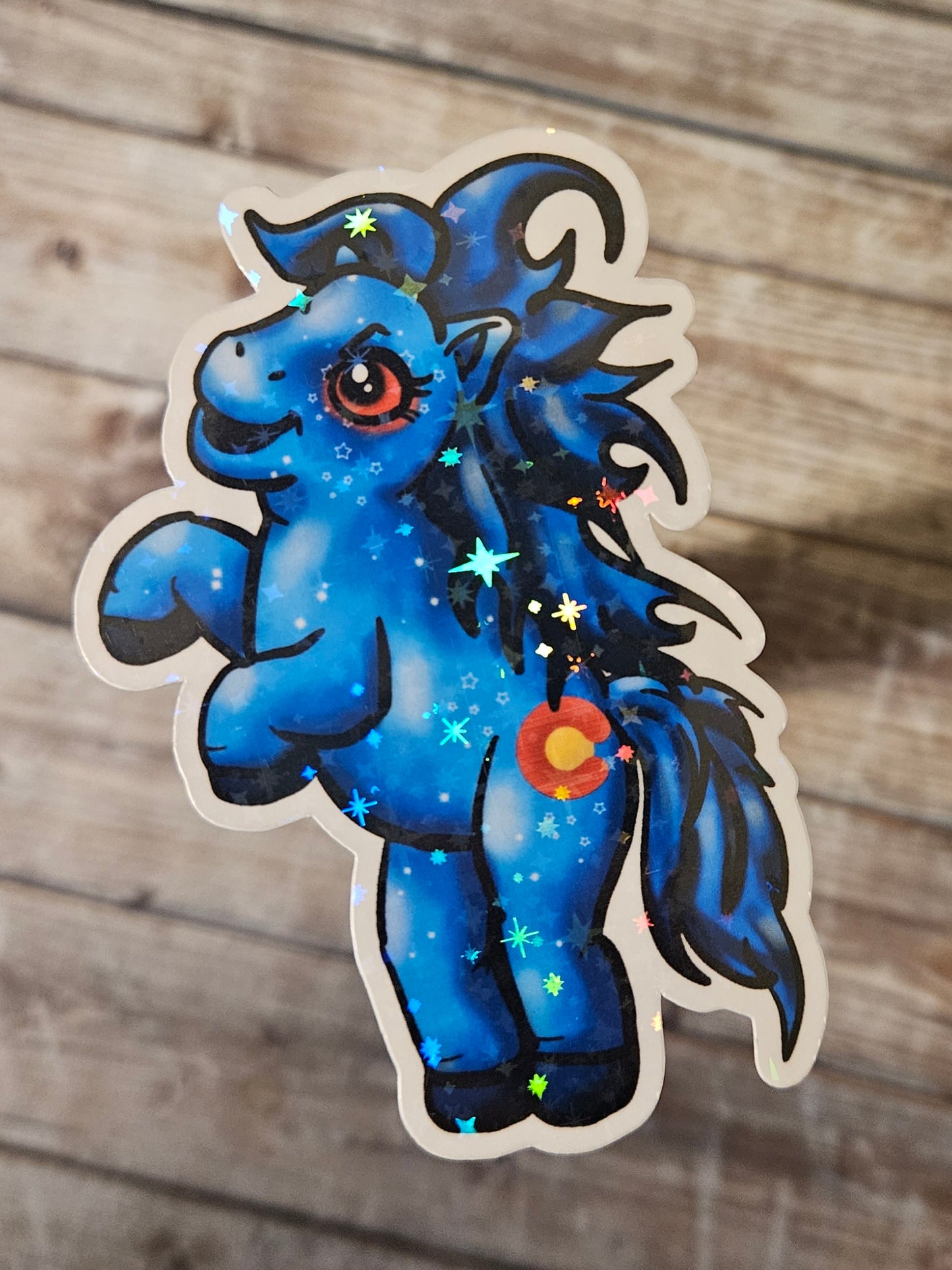 Colorado Blucifer sticker