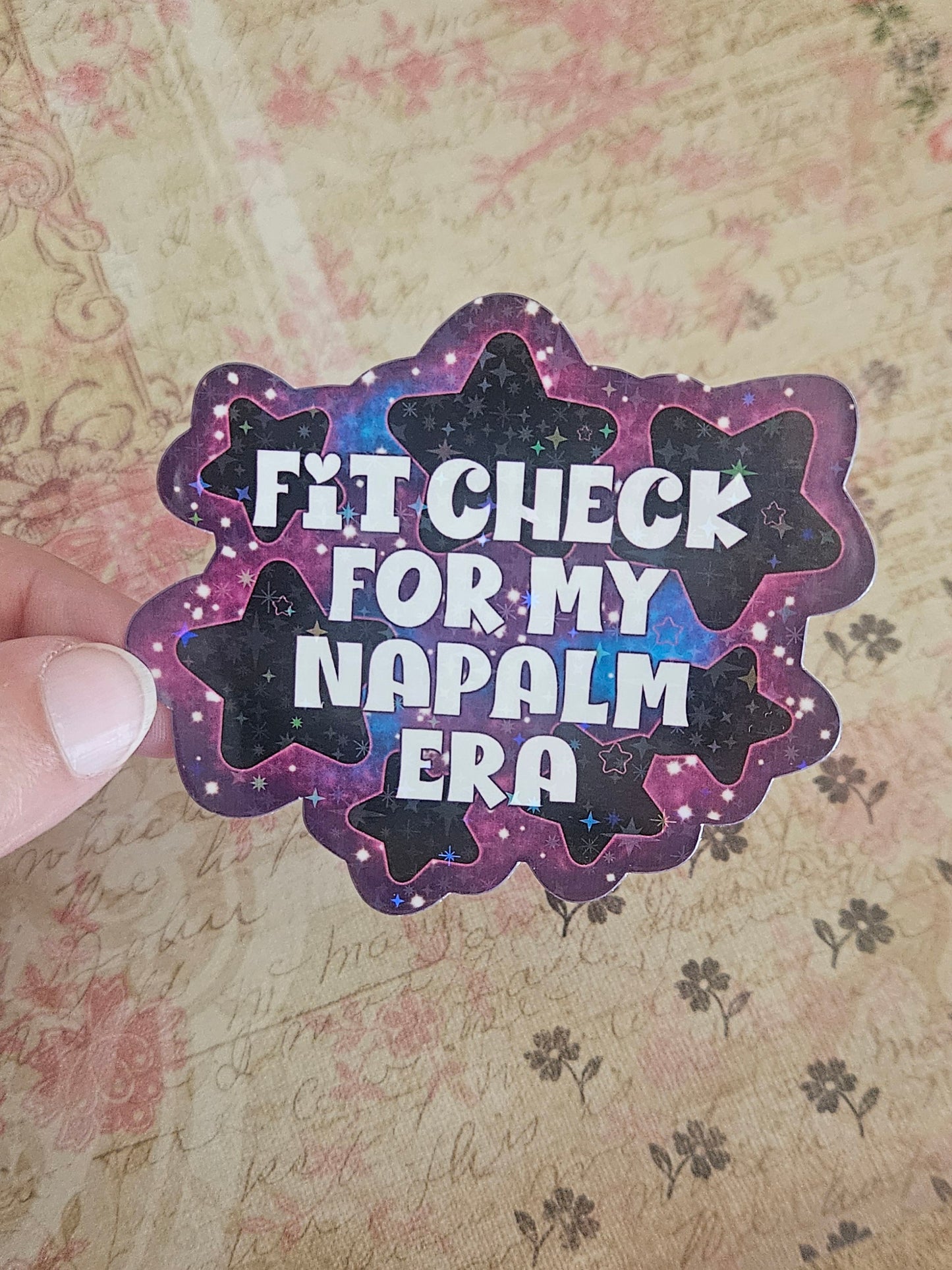Fit check for my era sparkly sticker