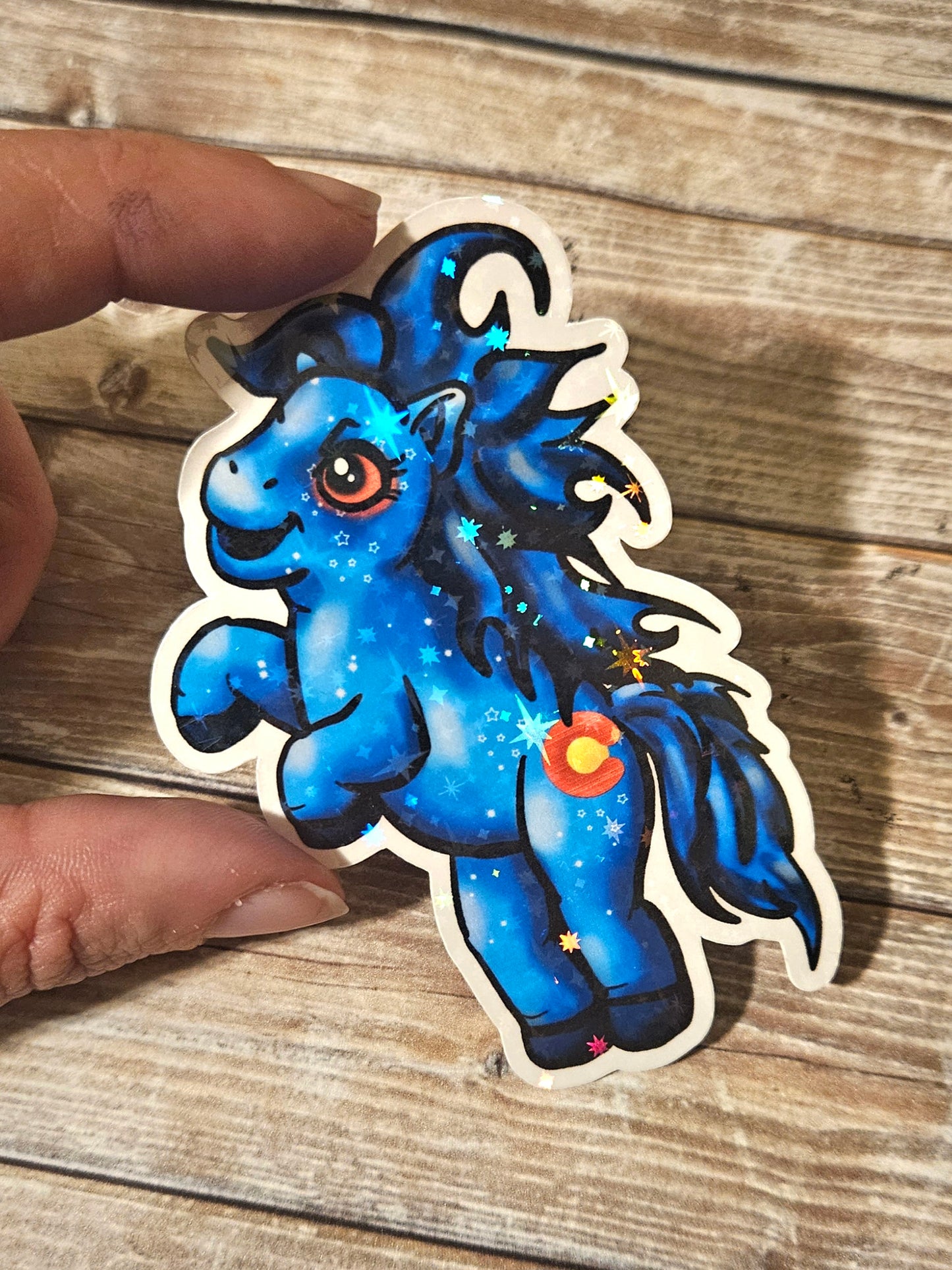 Colorado Blucifer sticker