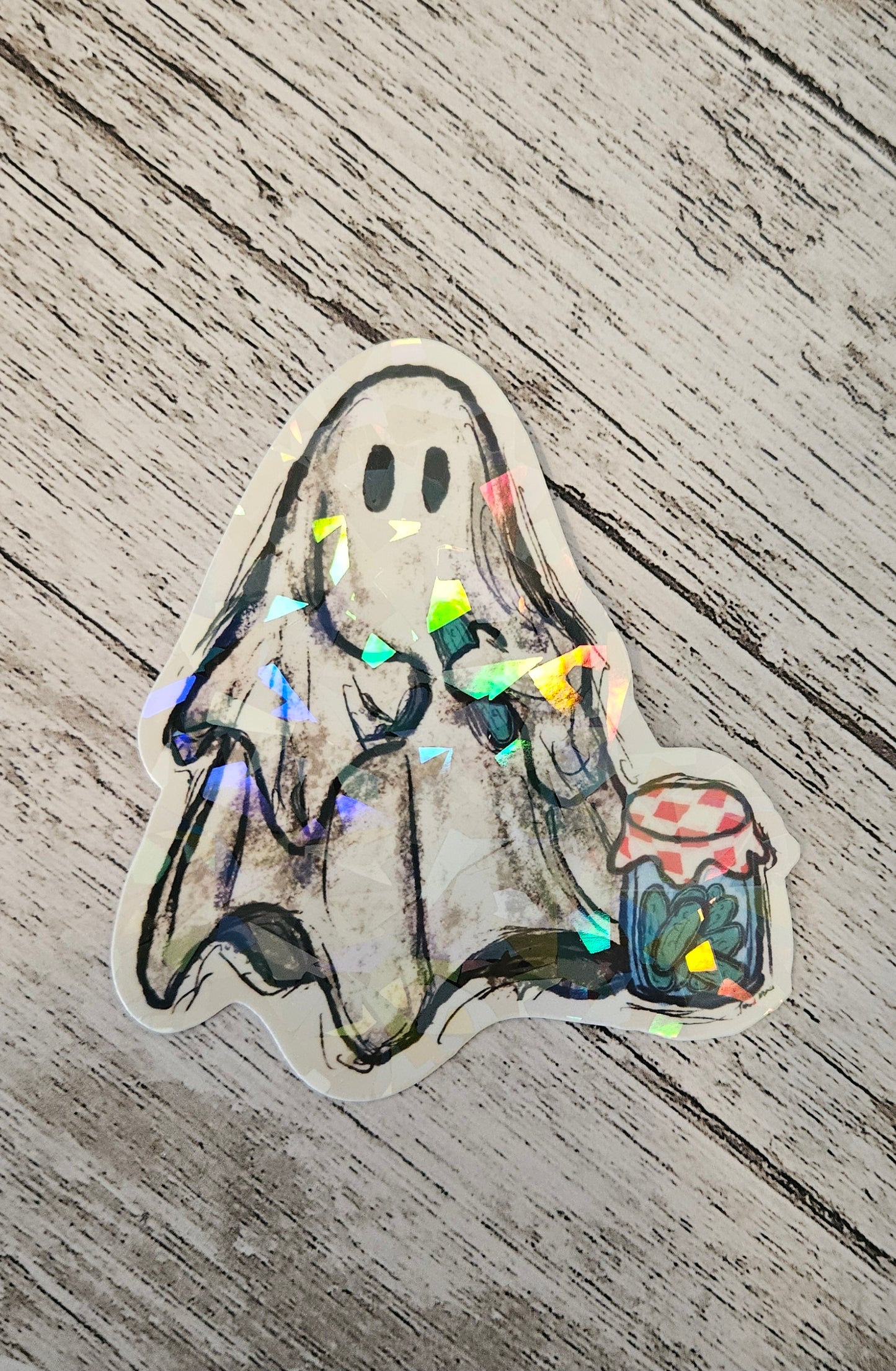 Pickle Ghost sticker!