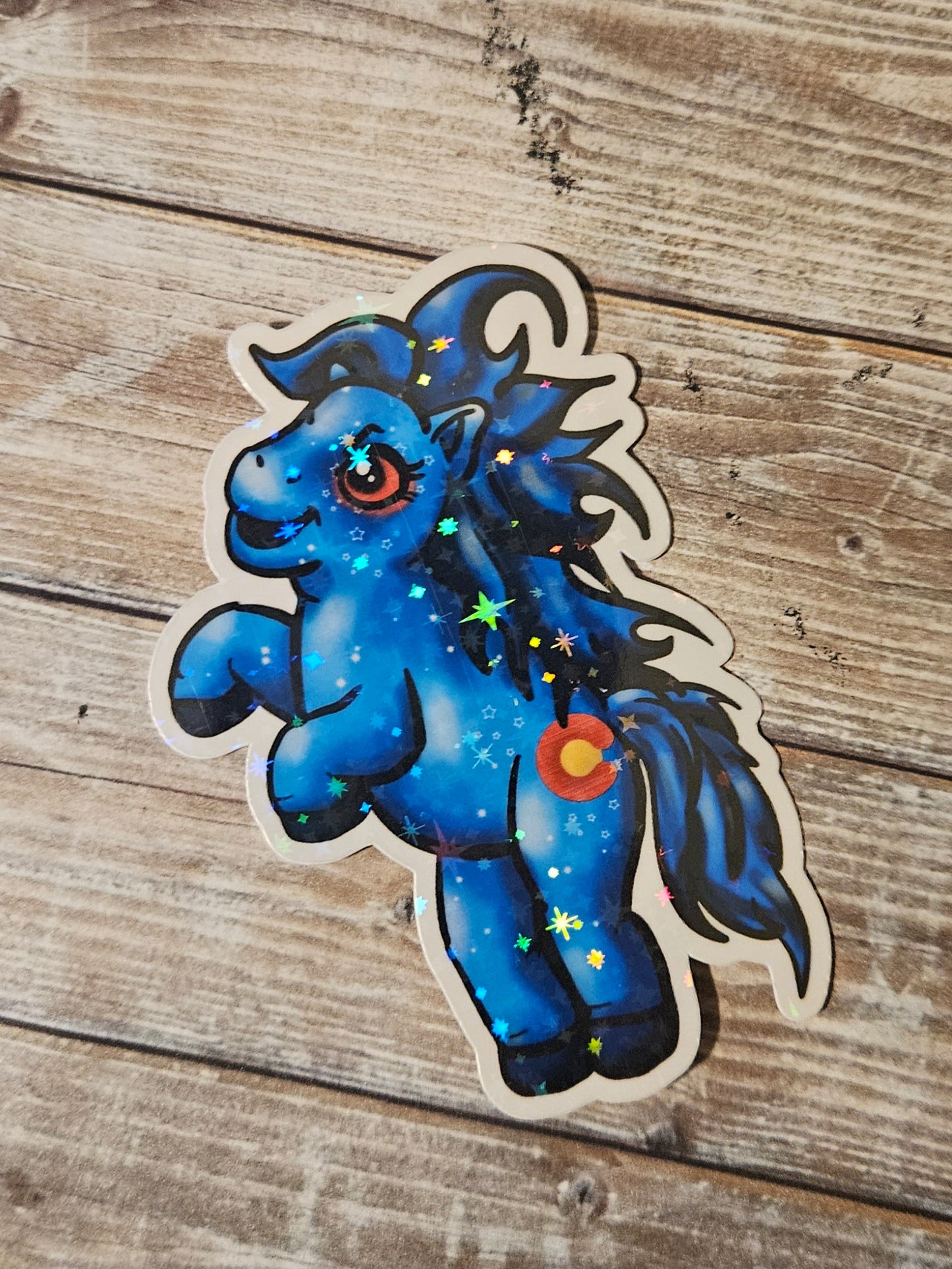 Colorado Blucifer sticker
