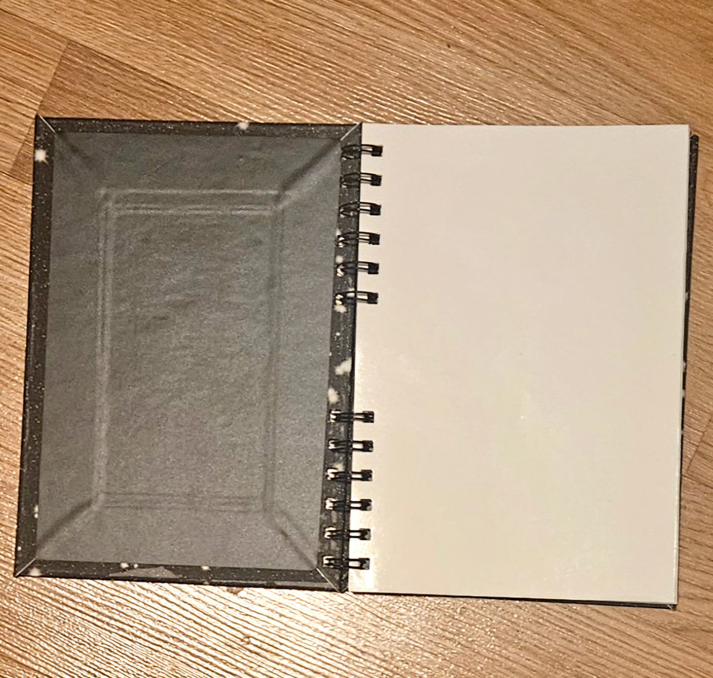 Skeletons and death moth Reusable sticker book for sticker hoarders (hard back)