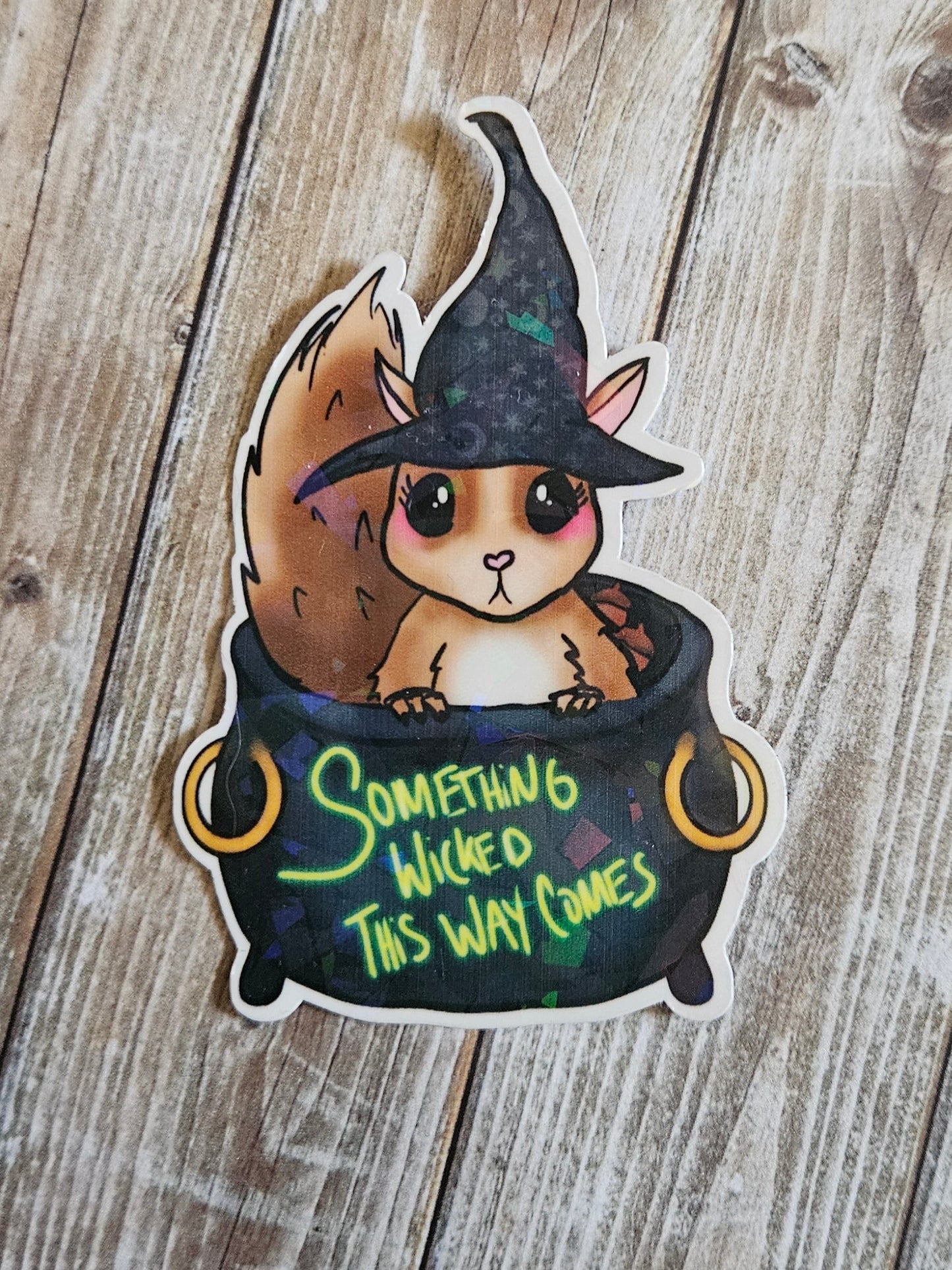 Something wicked this way comes squirrel