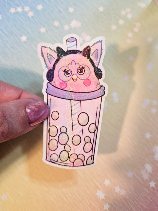 Furboba sticker for water bottle or laptop