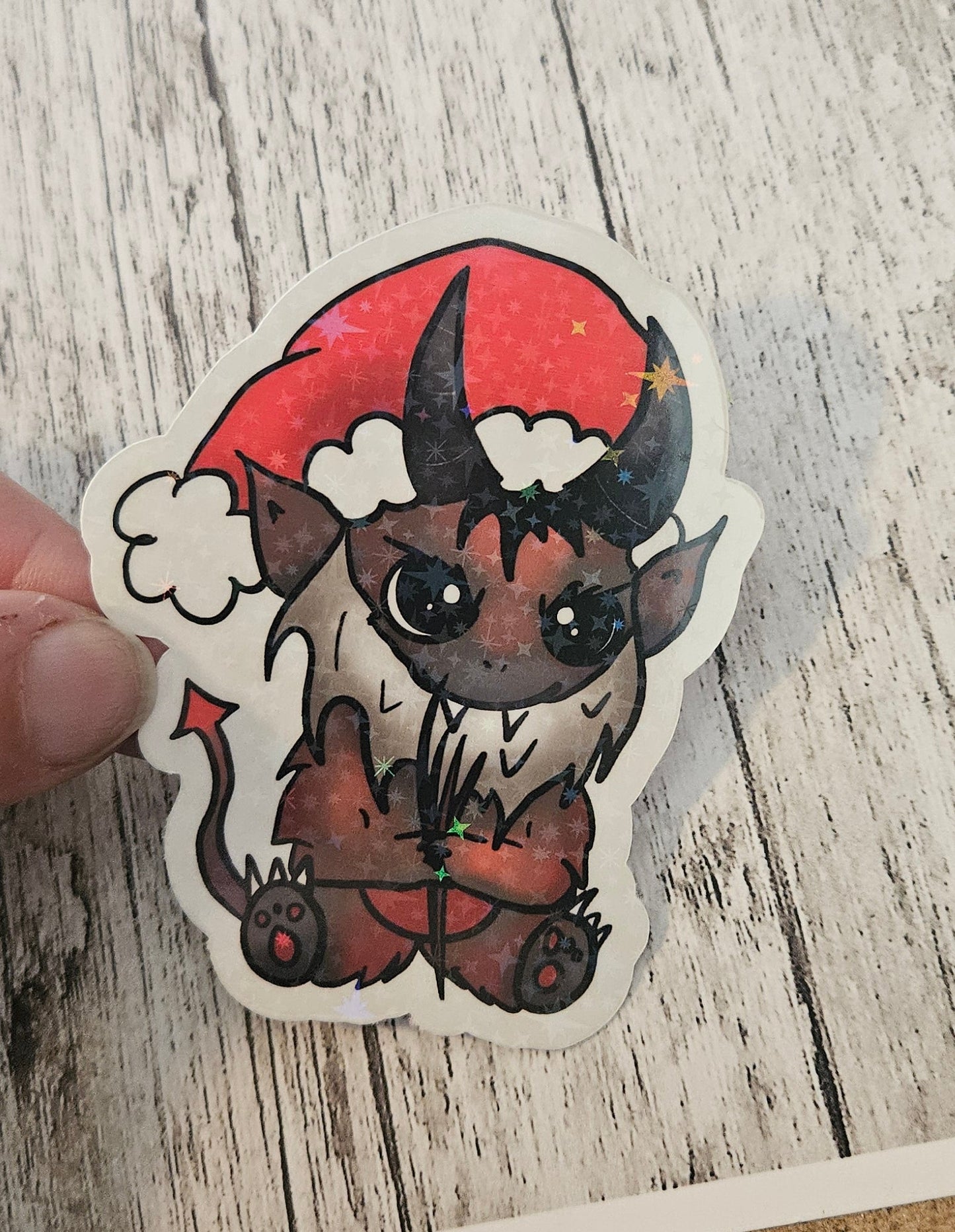 Baby Krampus sticker