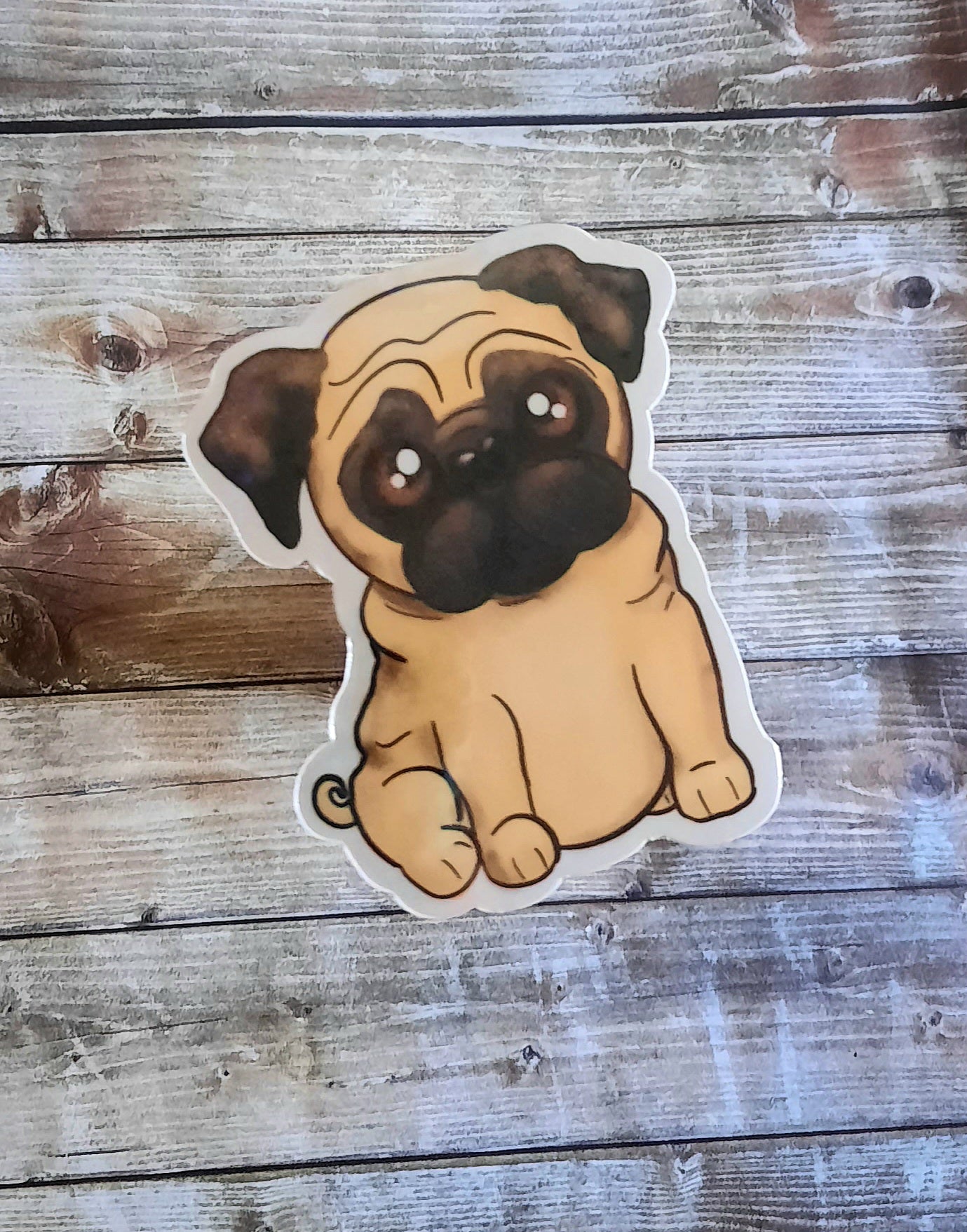 Classic Pug sticker