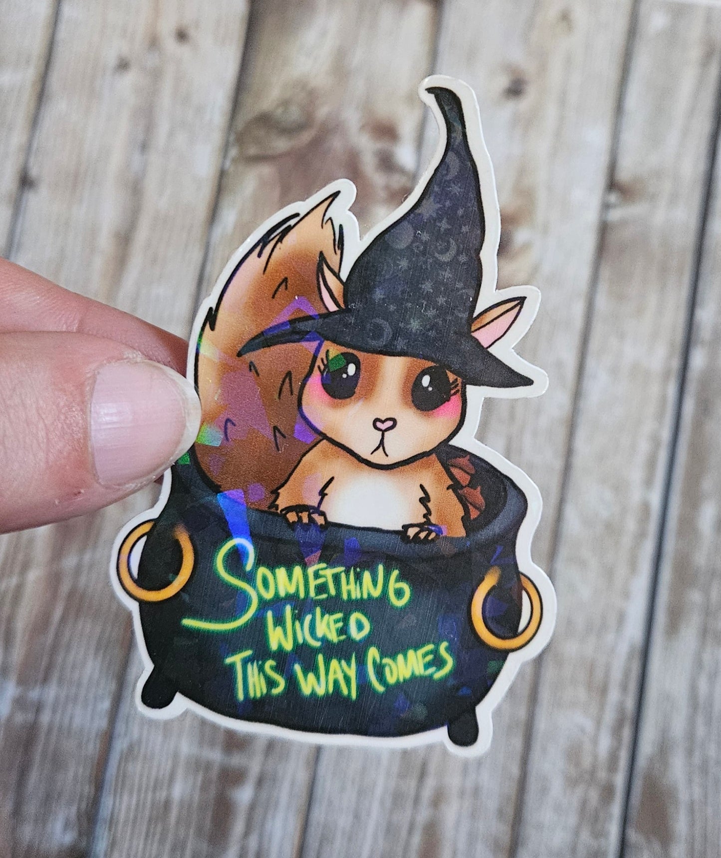 Something wicked this way comes squirrel