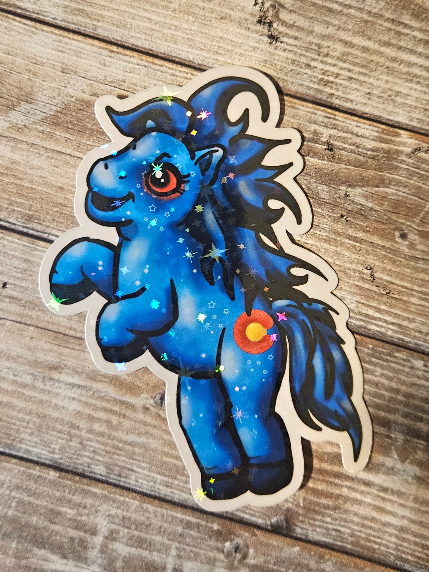 Colorado Blucifer sticker