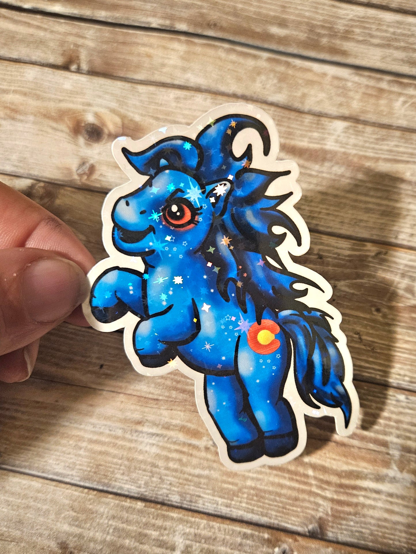 Colorado Blucifer sticker