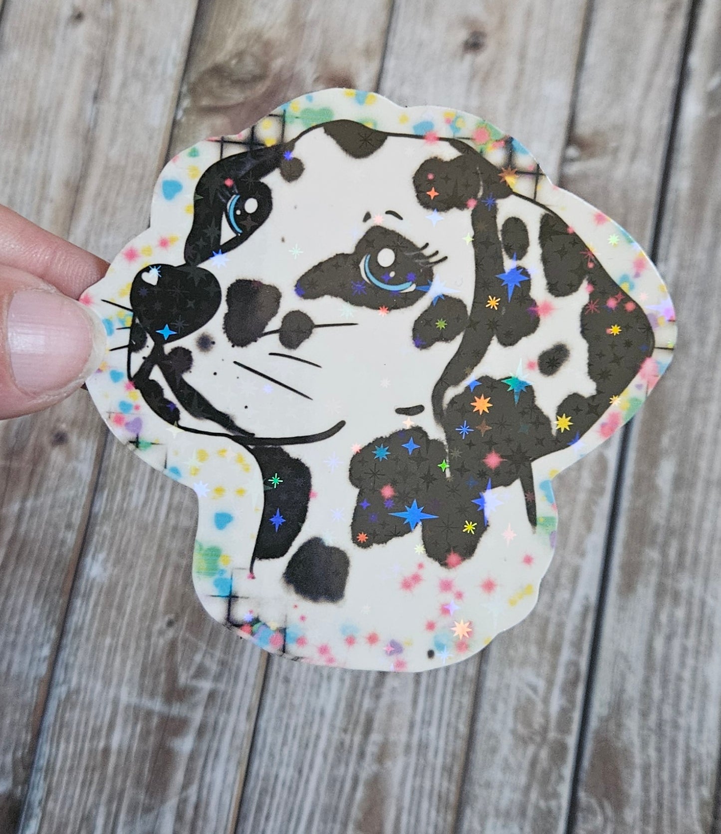 Dalmatian Sticker for water bottle