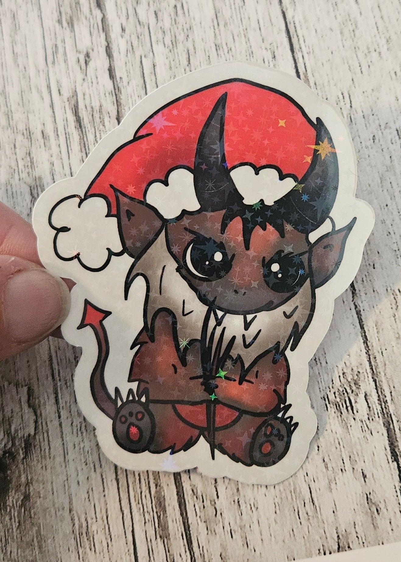 Baby Krampus sticker
