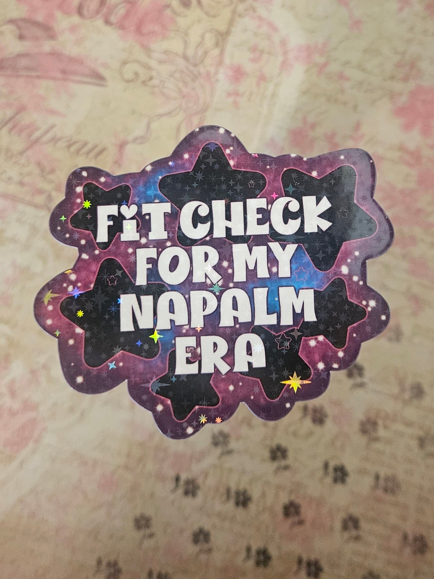 Fit check for my era sparkly sticker