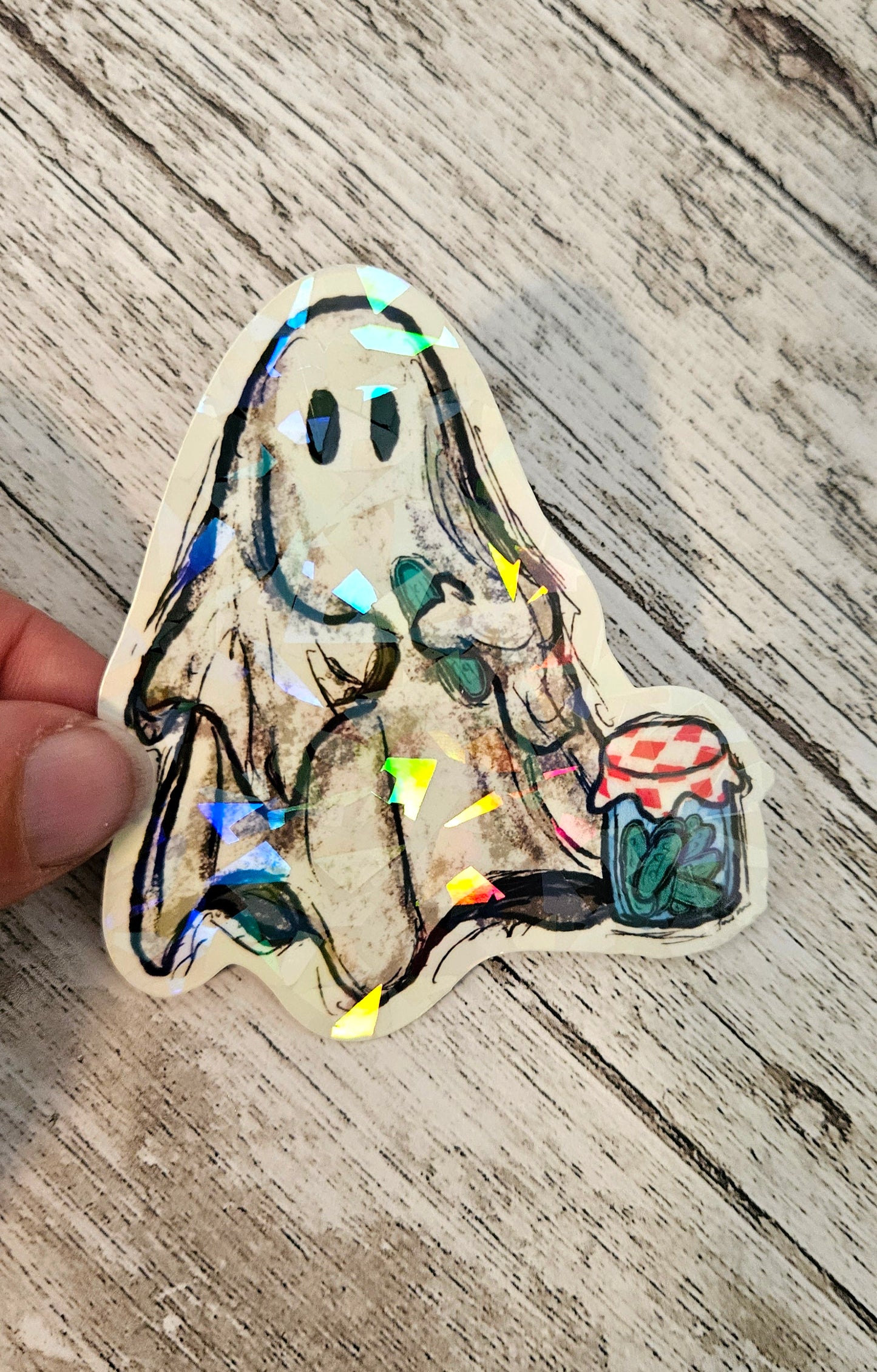 Pickle Ghost sticker!