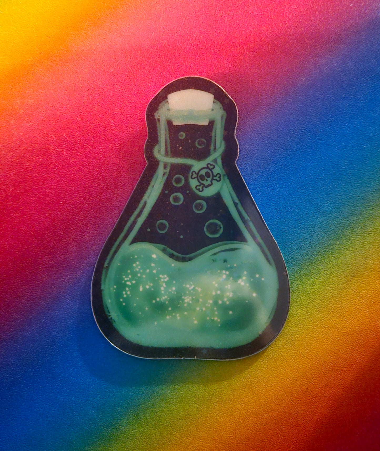 Potion bottle sticker