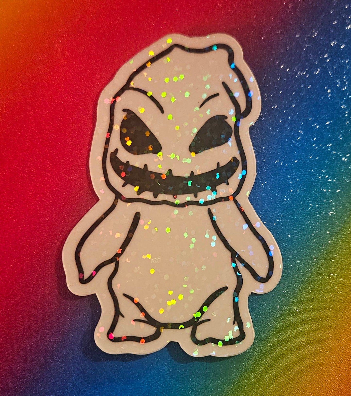 Glow in the dark baby ghostie sticker
