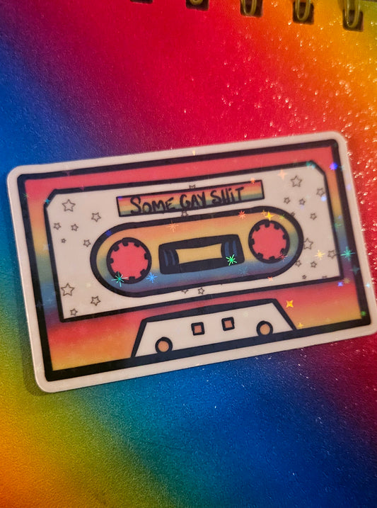 Pride Playlist Cassette sticker