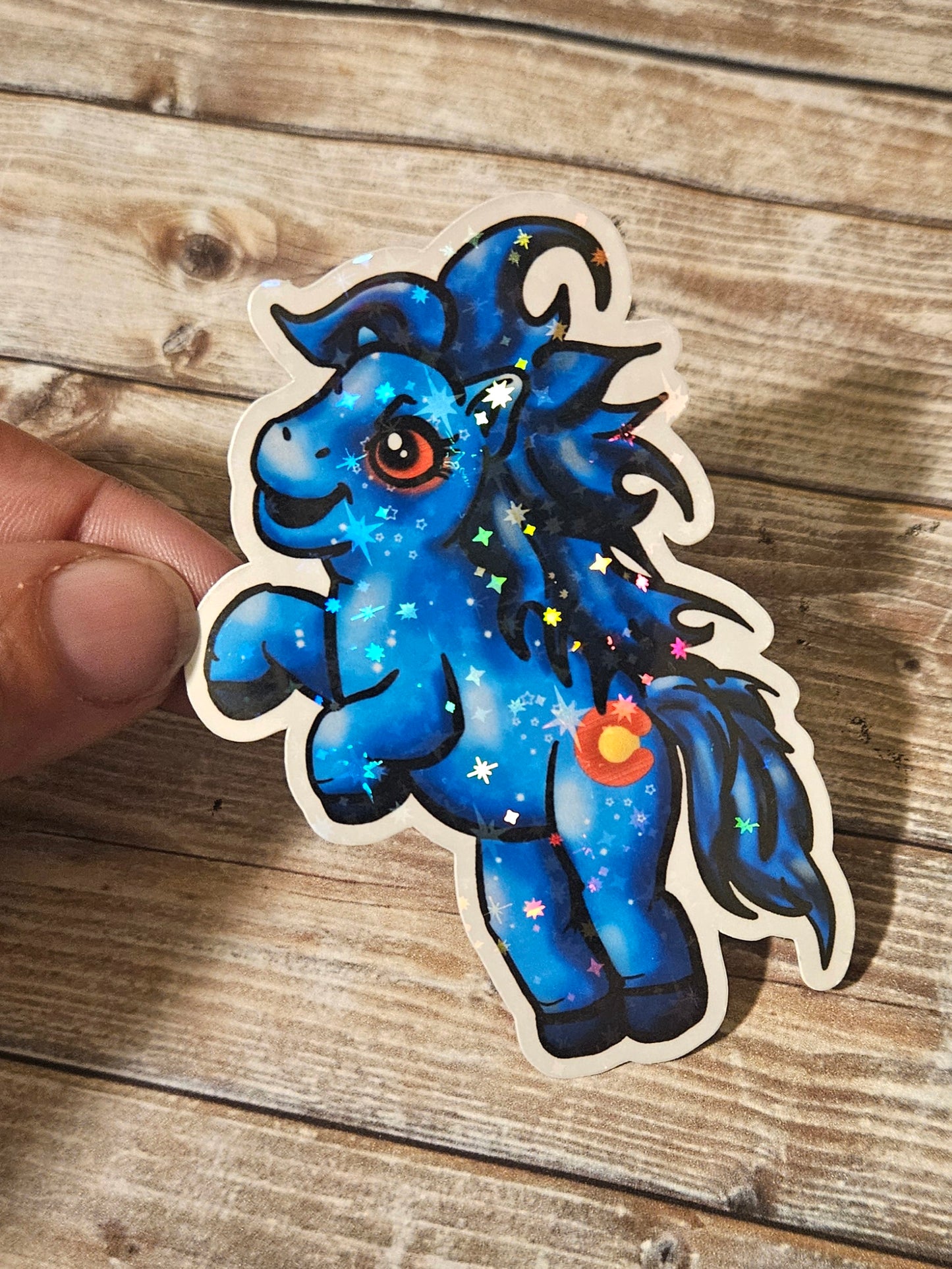 Colorado Blucifer sticker