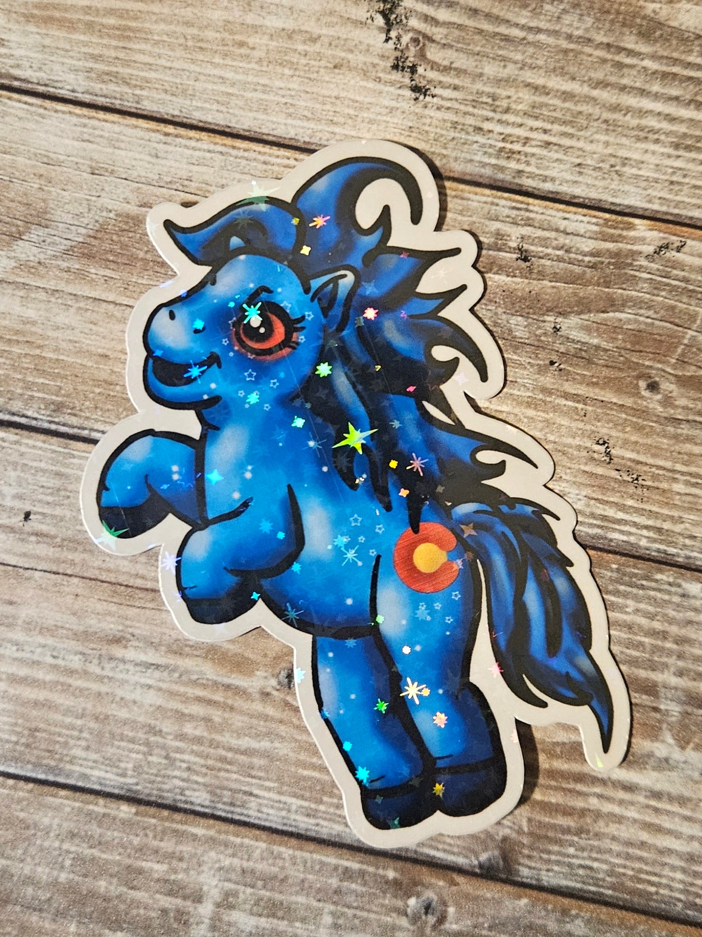 Colorado Blucifer sticker