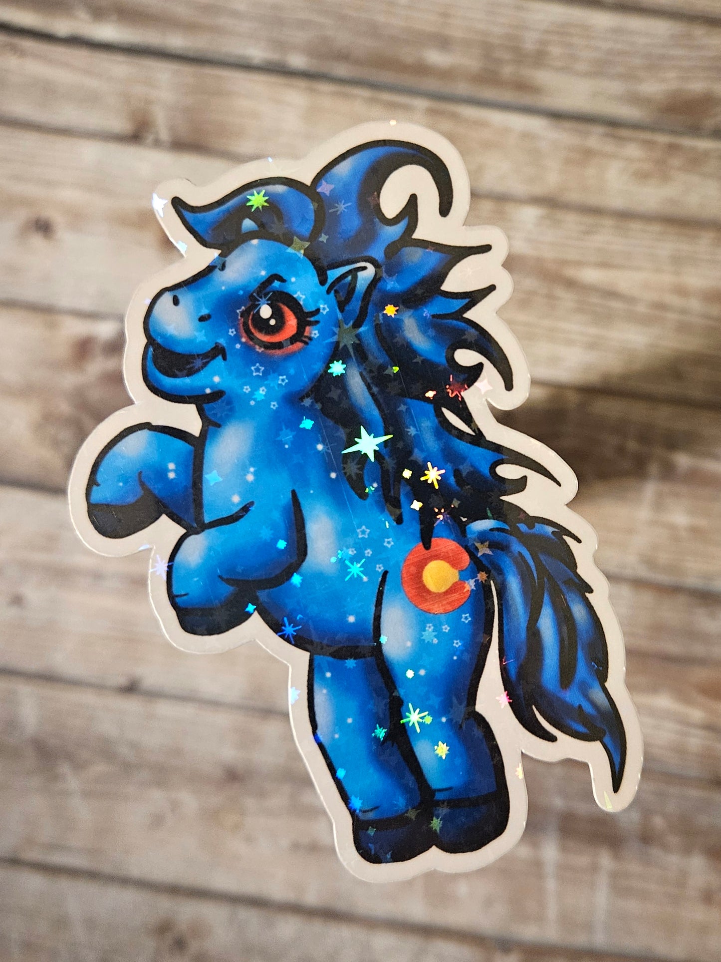 Colorado Blucifer sticker
